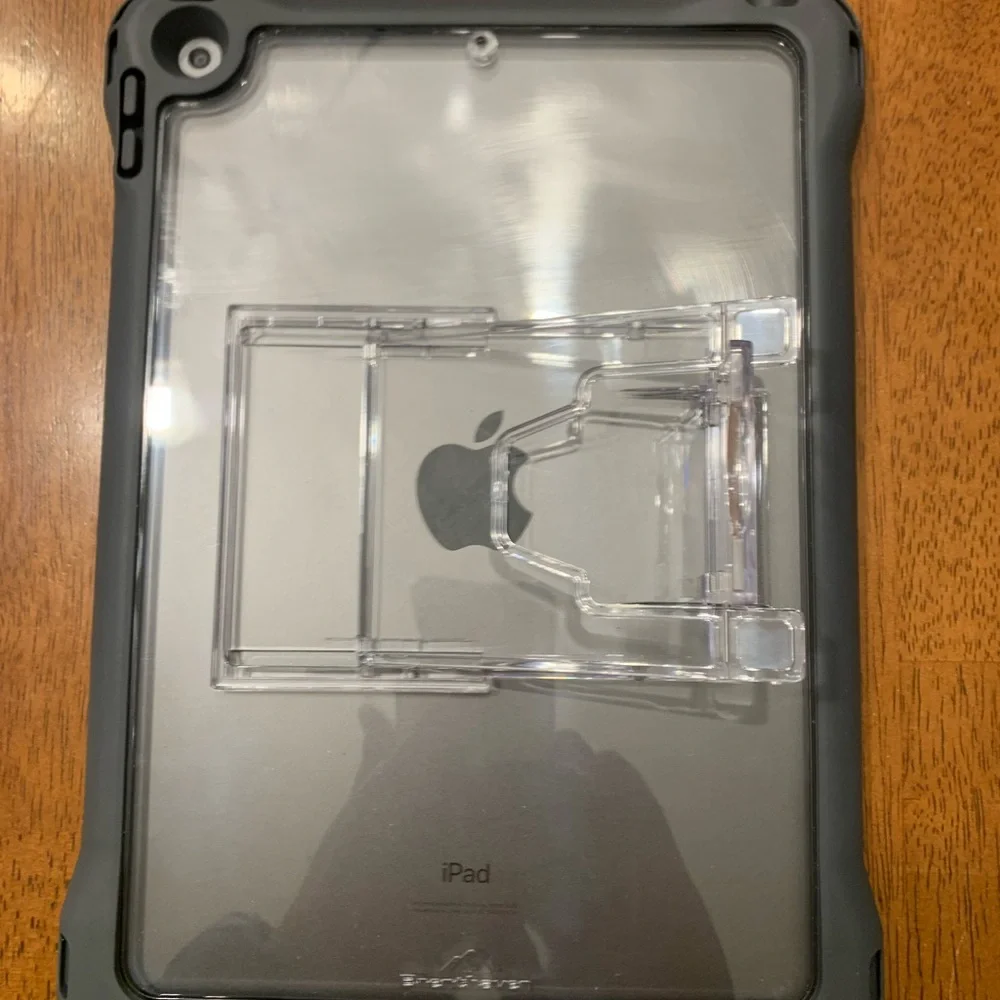 Apple iPad 7th Generation 10.2” with Gray Protective Case
